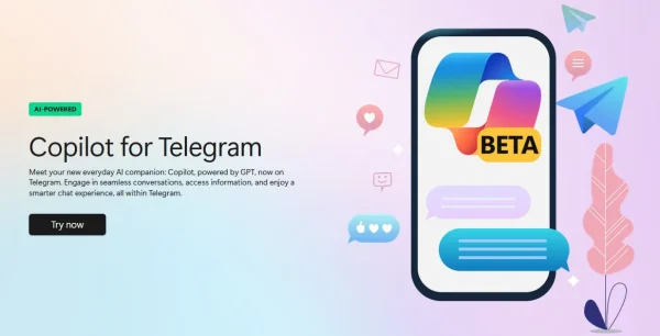 ربات کوپایلوت در تلگرام