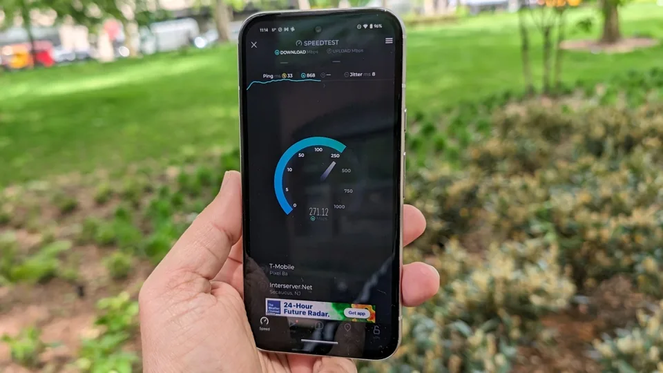 اتصال پذیری Google Pixel 8A