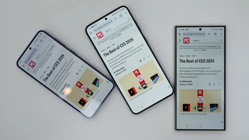 طراحی گوشی گلکسی اس ۲۴ اولترا