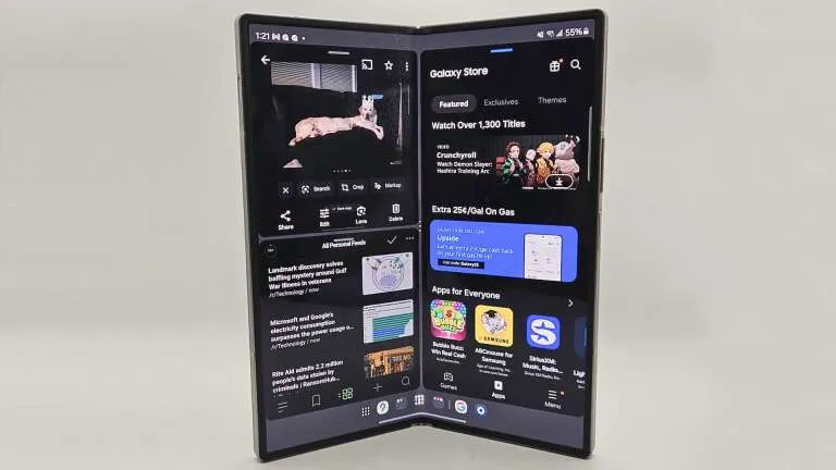 نرم افزار و پشتیبانی Samsung Galaxy Z Fold 6