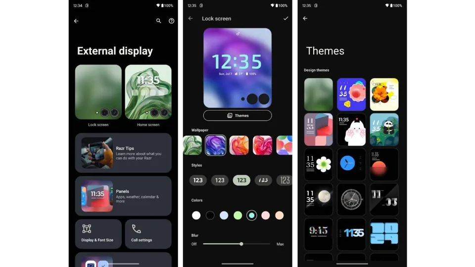 نرم افزارهای Motorola Razr+ (2024)