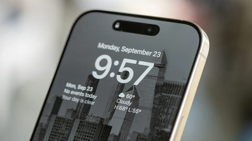 سیگنال باتری Apple iPhone 16 Pro Max