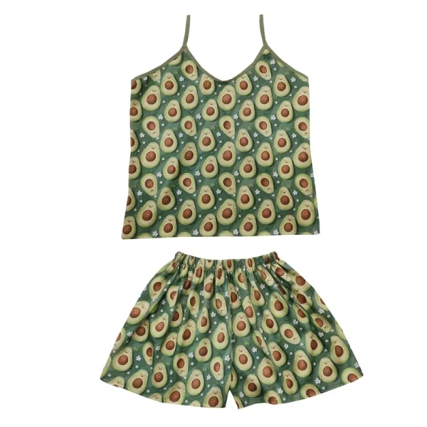 ست تاپ و شلوارک زنانه