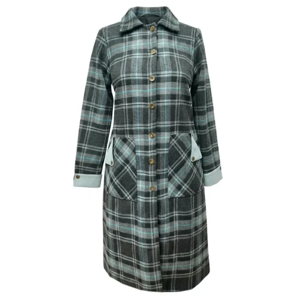 پالتوی زنانه چهارخانه