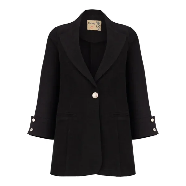 مانتو کتی زنانه مشکی