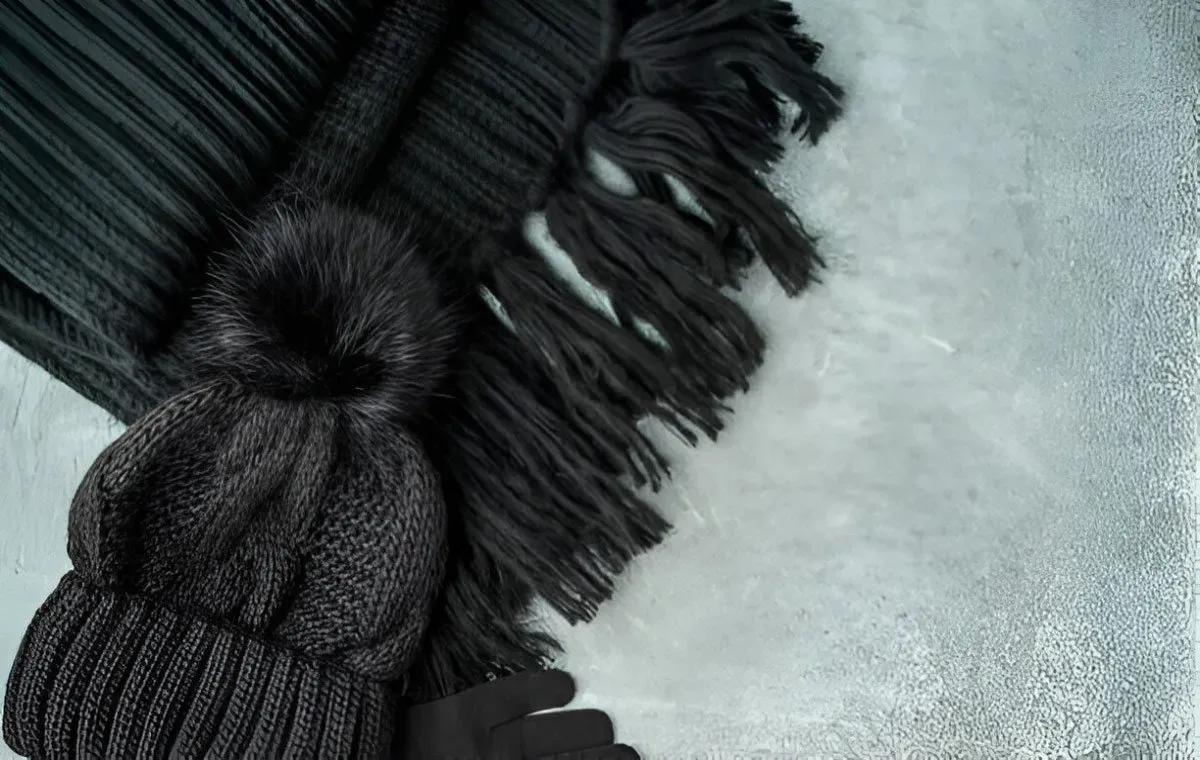 ست کلاه و شال گردن برای هدیه شب یلدا